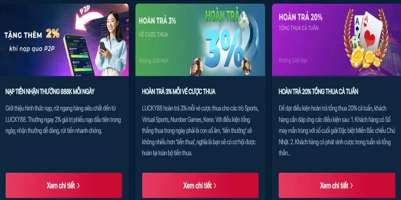 Hoàn trả không giới hạn J88.com